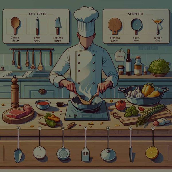 Comment préparer un repas gastronomique en utilisant uniquement des ustensiles de base?