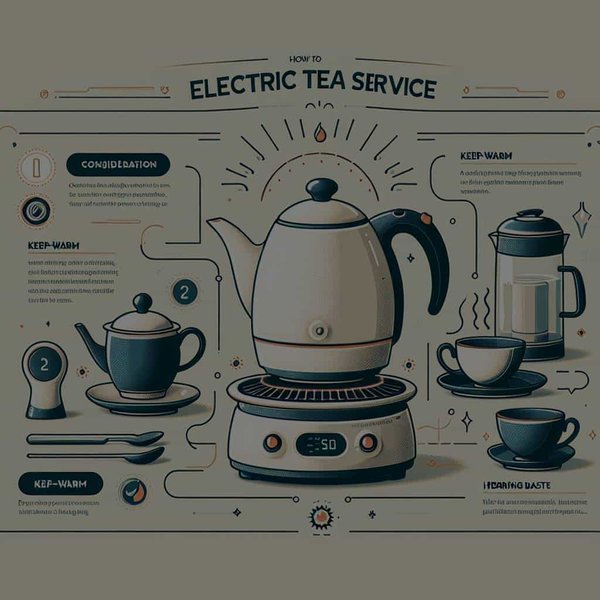 Comment choisir un service à thé électrique avec maintien au chaud ?