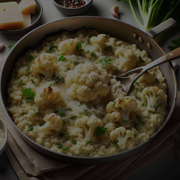 Est-il possible de réaliser un risotto savoureux avec du riz de chou-fleur?